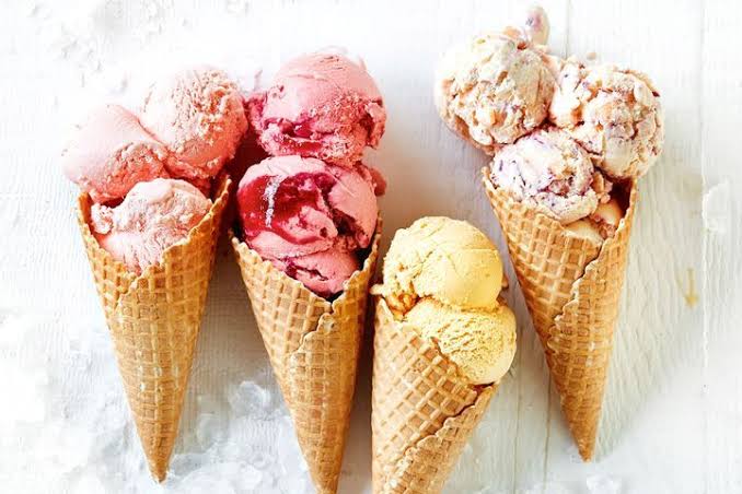Homemade ice cram