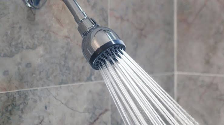 descale a shower head