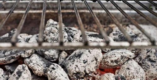 dispose of charcoal safely