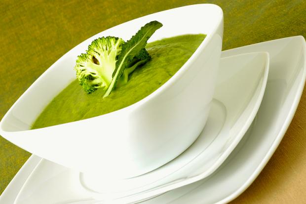easy cauliflower and broccoli soup