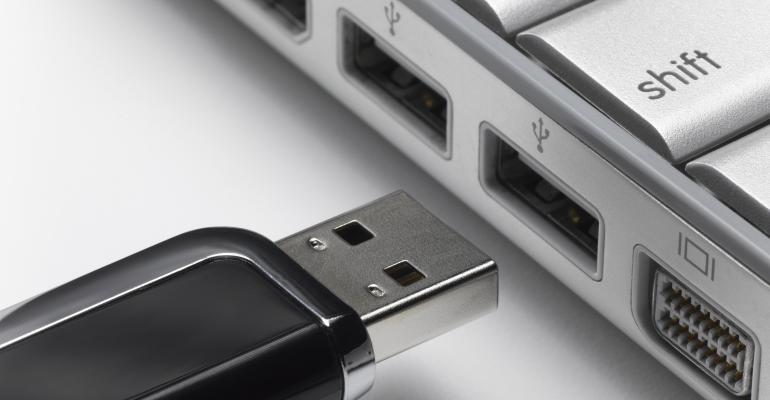 encrypt a usb stick