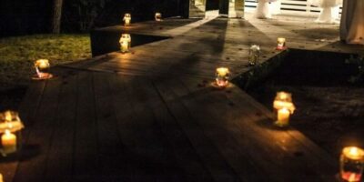 use lighting in the garden