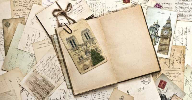 make a travel diary as a trip souvenir