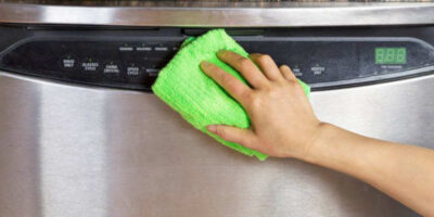 clean stainless steel easily