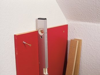 build storage for a sloping roof