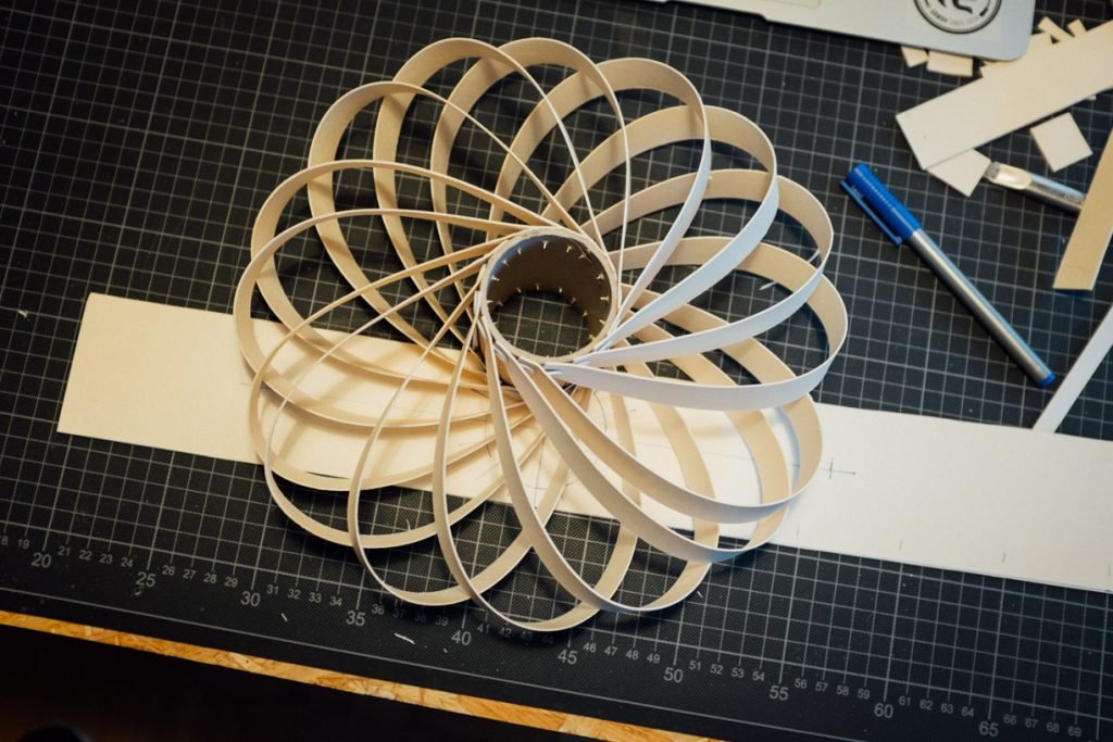 make a wood veneer pendant light