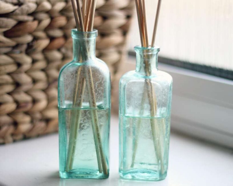 How to make an essential oil reed diffuser