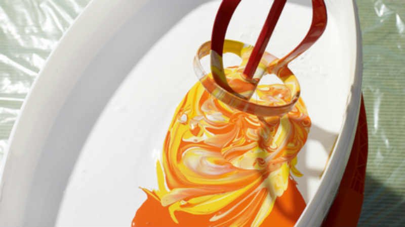 mix tinted paints correctly