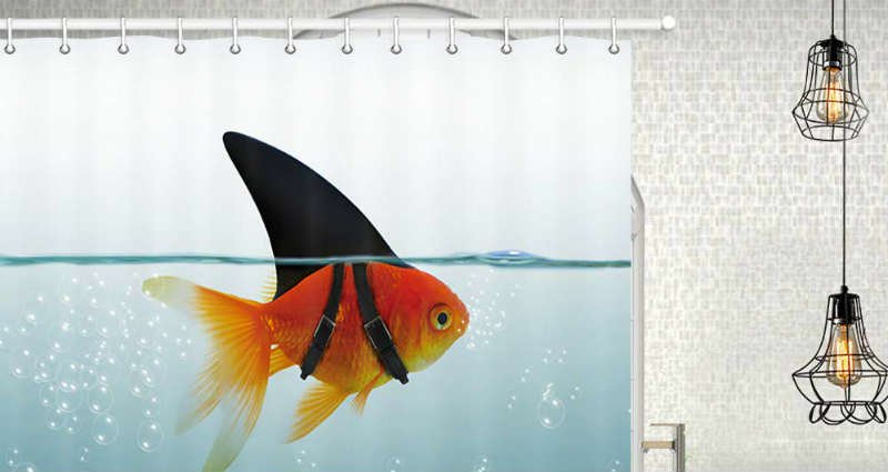 wash a shower curtain correctly