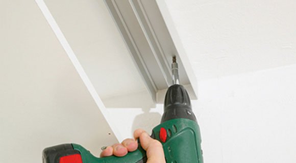 build a walk-in closet easily