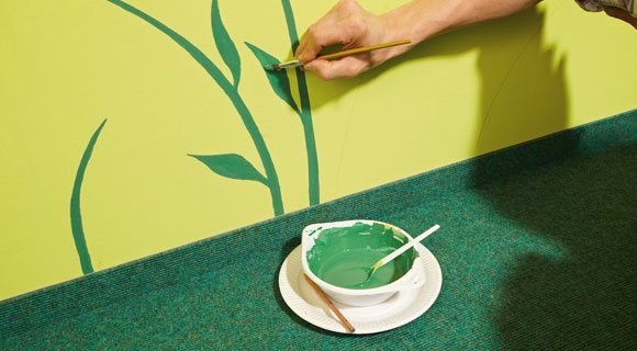 make a feature wall design