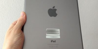 remove scratches from an iPad