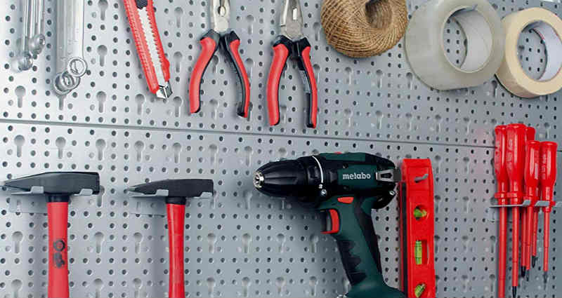 workshop tool wall system