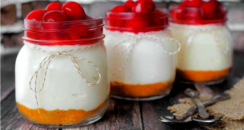 make cake in a glass recipes
