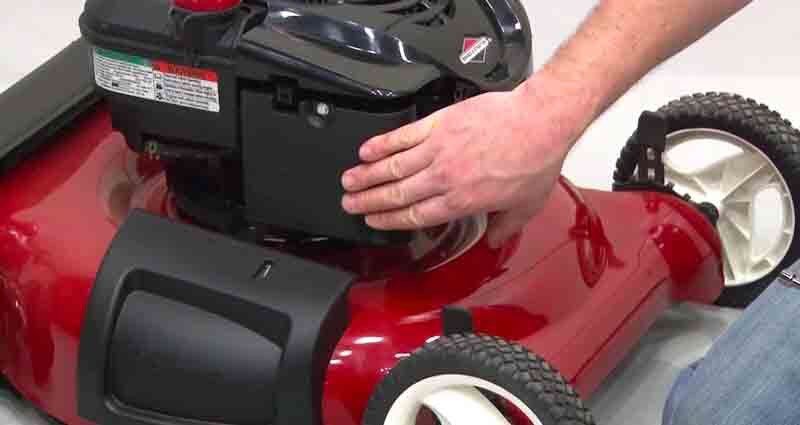 winter lawnmower care and maintenance