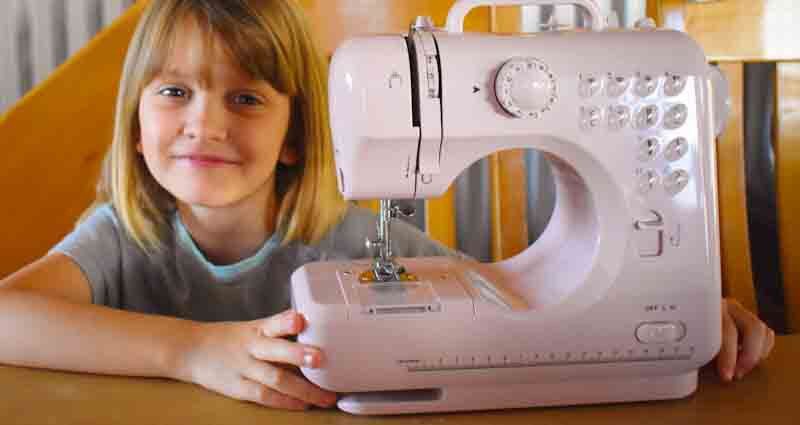 Teach a child to sew