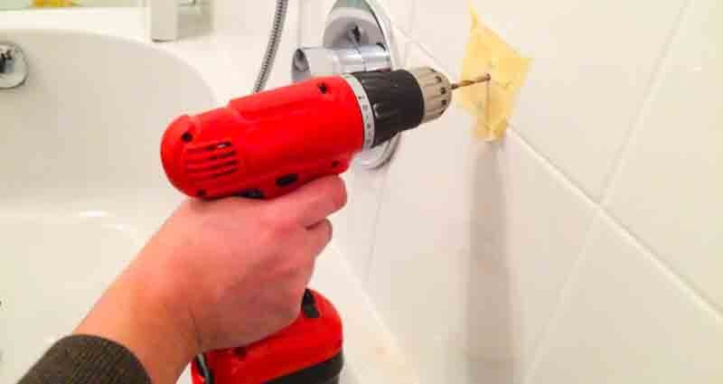 drill tiles