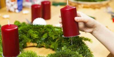 make an Advent wreath
