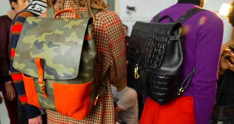 style a backpack with your wardrobe