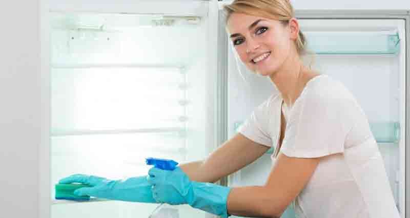 clean a refrigerator properly