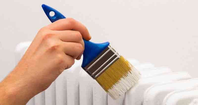 paint a radiator easily