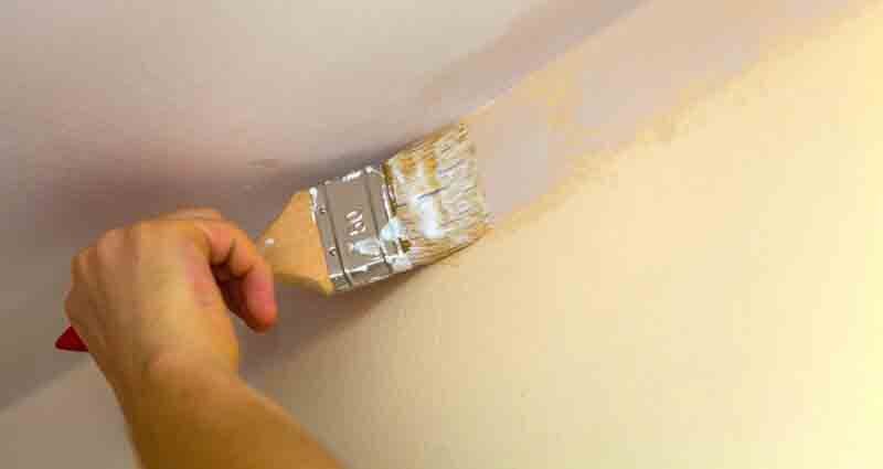 paint a ceiling easily