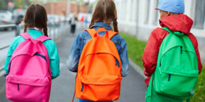 clean school satchels and backpacks