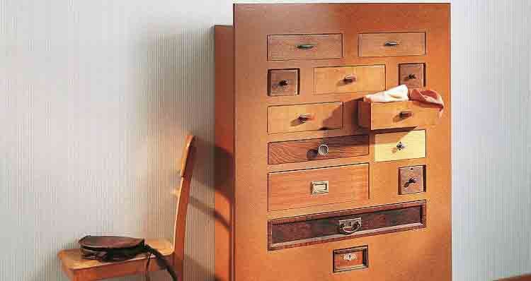 upcycle old drawers into a chest
