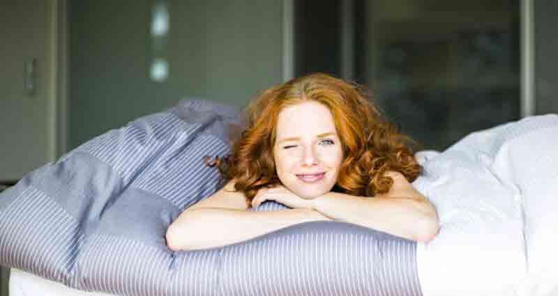 store a feather down duvet correctly