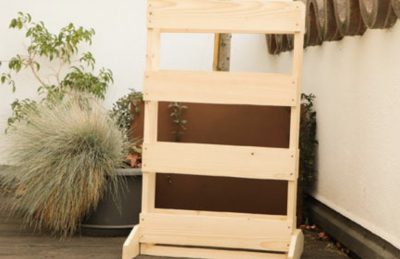 build a mini garden for the balcony