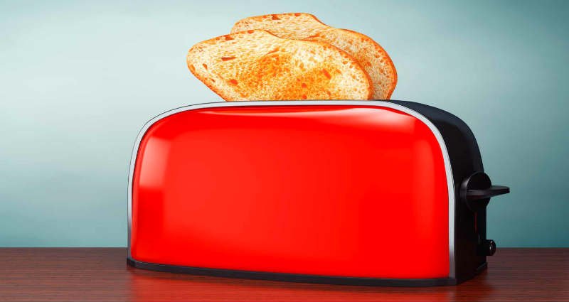 clean a toaster correctly