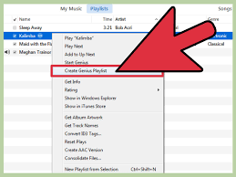create a playlist on iTunes