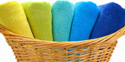 keep towels fluffy when you wash them