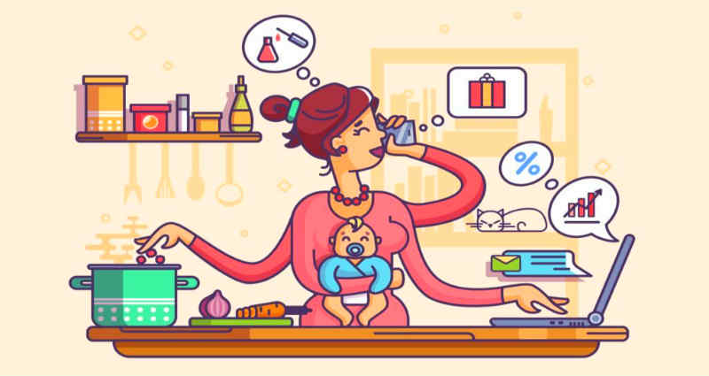 restart a career with a new baby