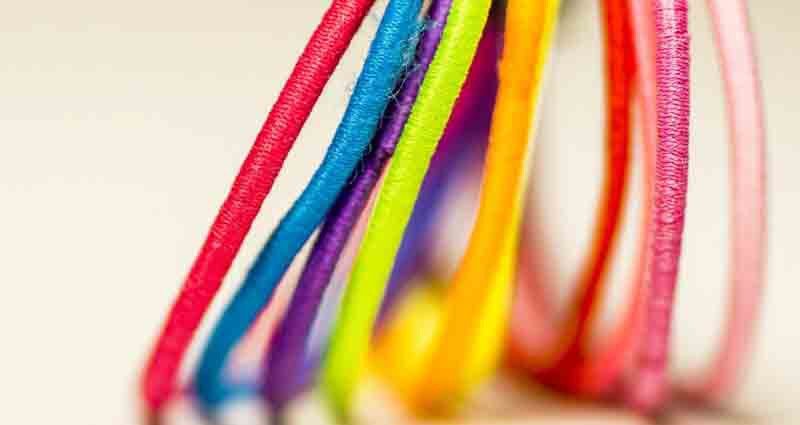 easy ways to make hair ties