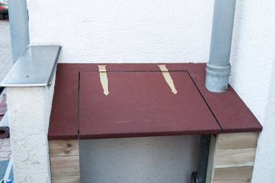 build a garbage can box