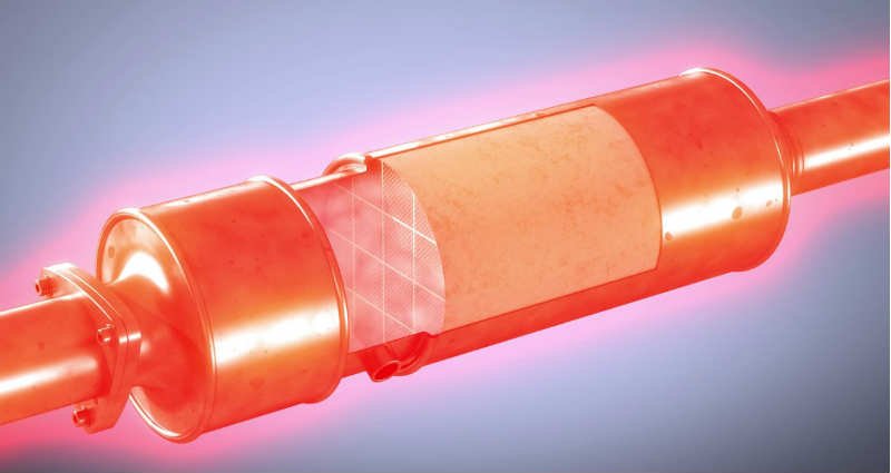 change a diesel particulate filter