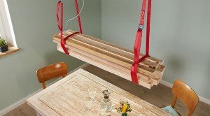 upcycle a lamp from leftover wood