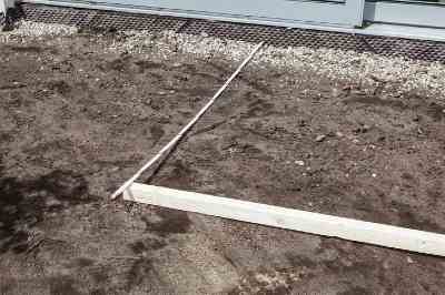 Build a wooden deck with louvered roof