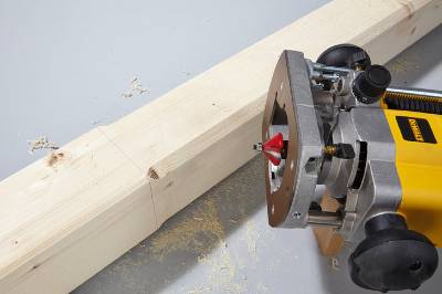 Build a wooden deck with louvered roof