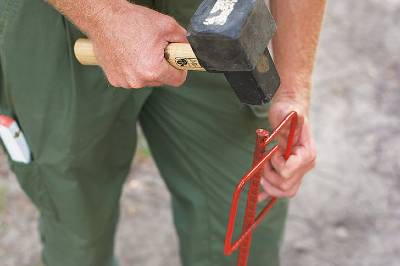 create a gravel path