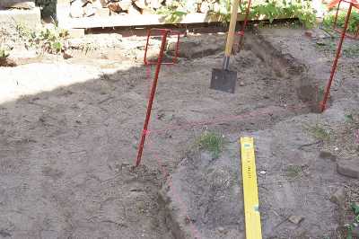 create a gravel path