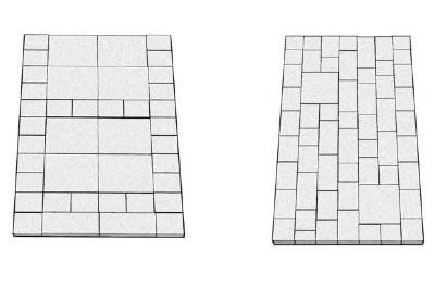 lay paving stones in a driveway