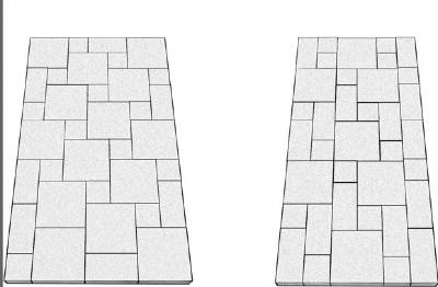 lay paving stones in a driveway