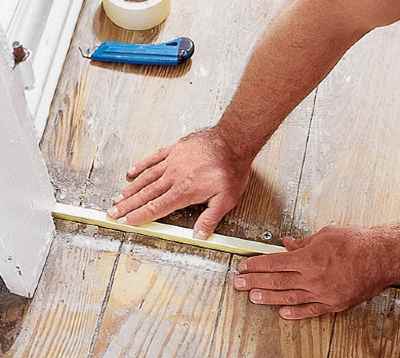 Level a floor correctly