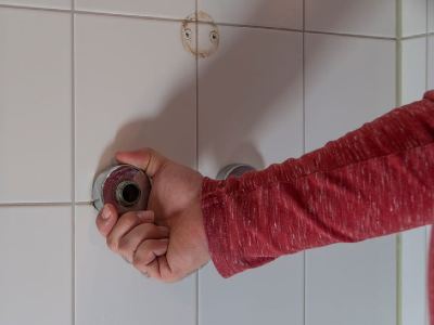 replace a shower combination set