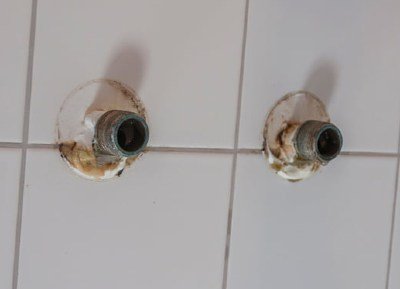 replace a shower combination set