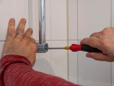 replace a shower combination set