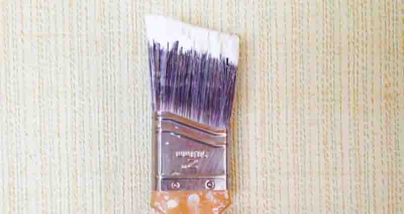 paint over wallpaper