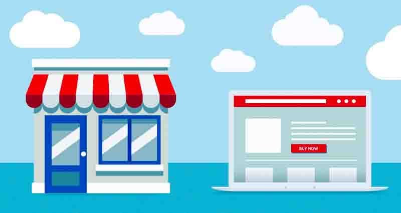 move a shop to online retail